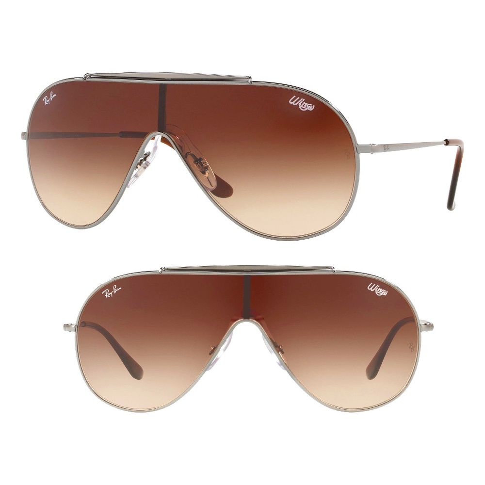 NWT: RAY BAN Classic Wings Shield Sunglasses